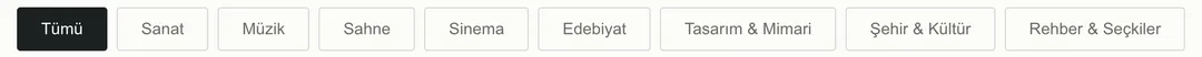 Ajandamag kategori filtreleri