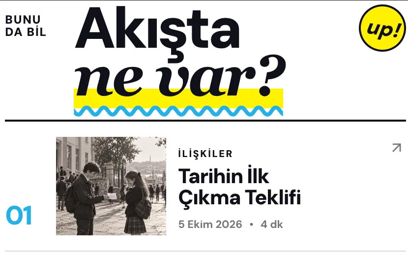 Hipinup “Akışta ne var?” seçkisi